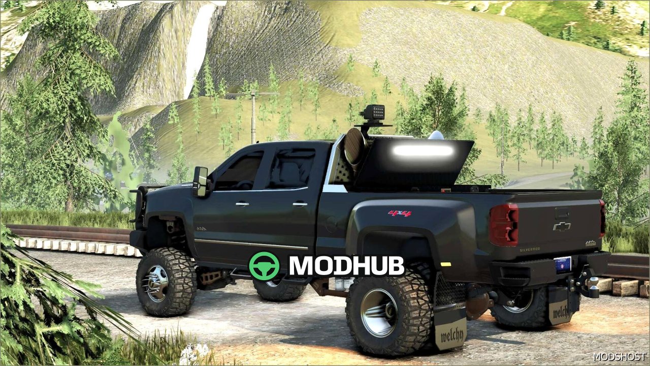 Пікап Chevrolet Silverado для Farming Simulator 25
