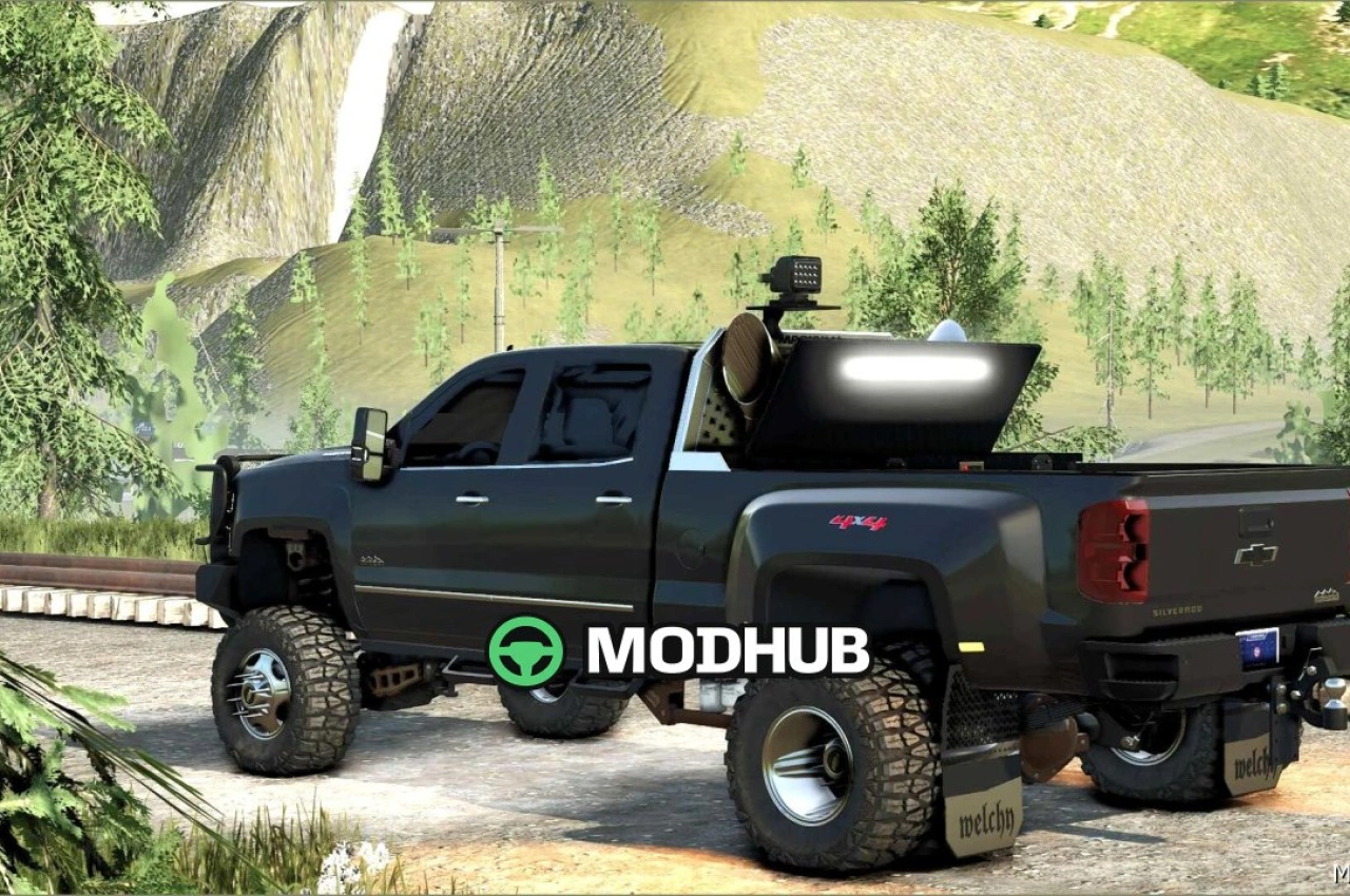 Пікап Chevrolet Silverado для Farming Simulator 25