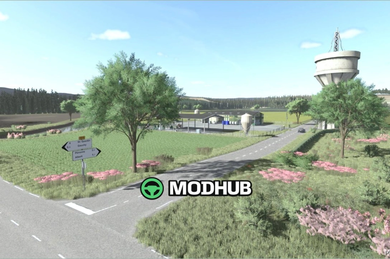 Карта LA Picarde для Farming Simulator 25