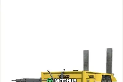 Przyczepa Plateau Gourdon 350 VPR do Farming Simulator 25