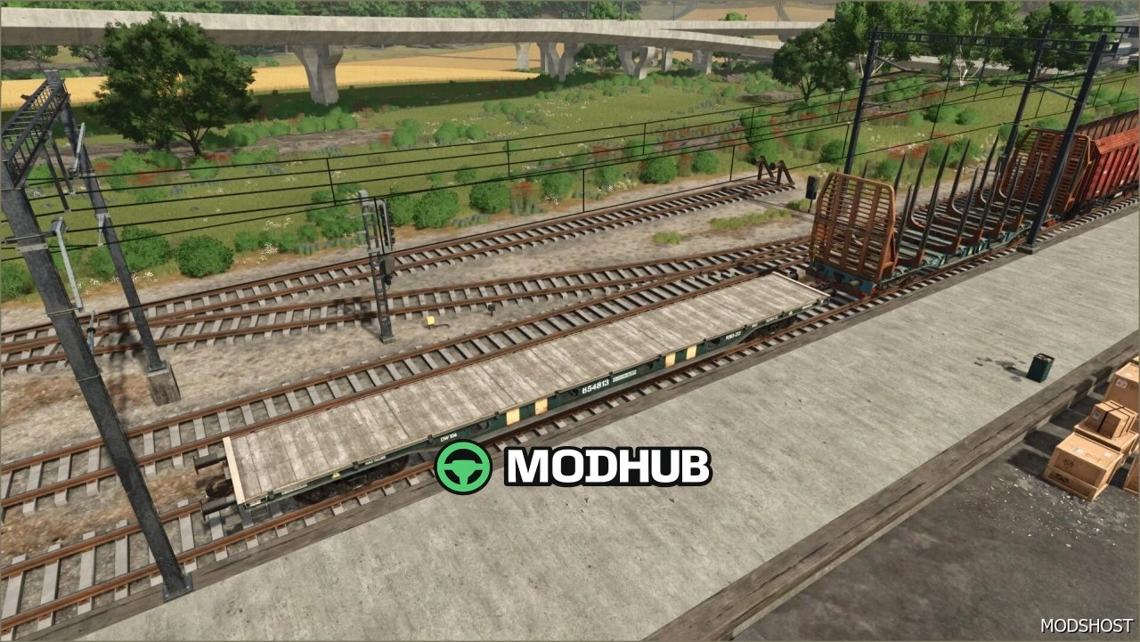 Камери для вагонів потяга для Farming Simulator 25