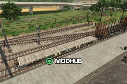 Kamery wagonów pociągu do Farming Simulator 25