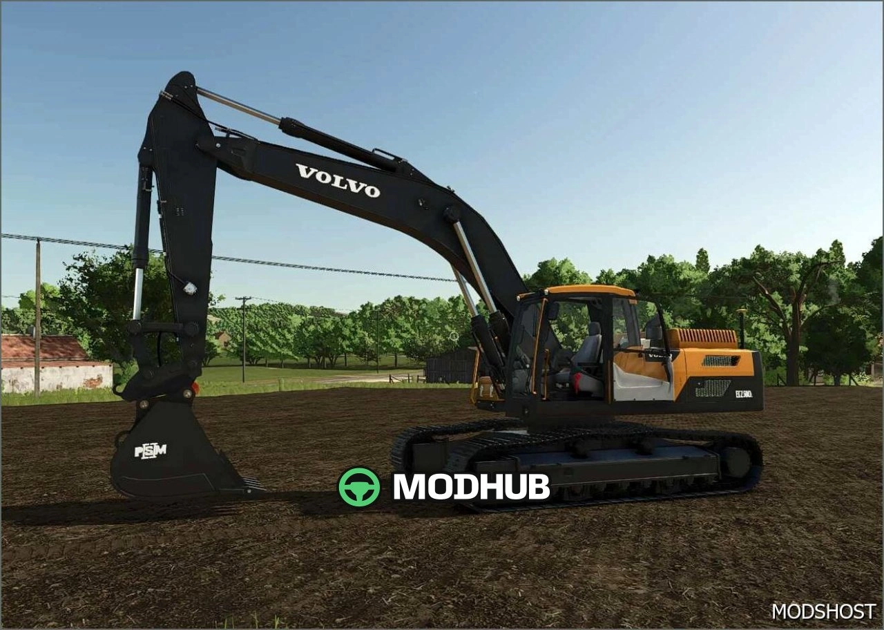 Самоскид Volvo D Series для Farming Simulator 25