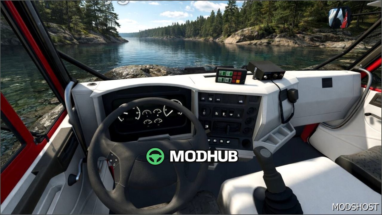 Вантажівка Kamaz Azov 6345 для Farming Simulator 25