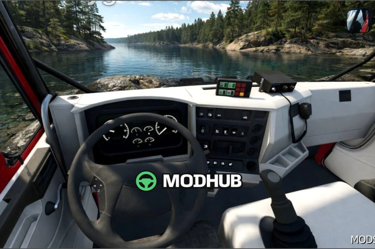 Вантажівка Kamaz Azov 6345 для Farming Simulator 25