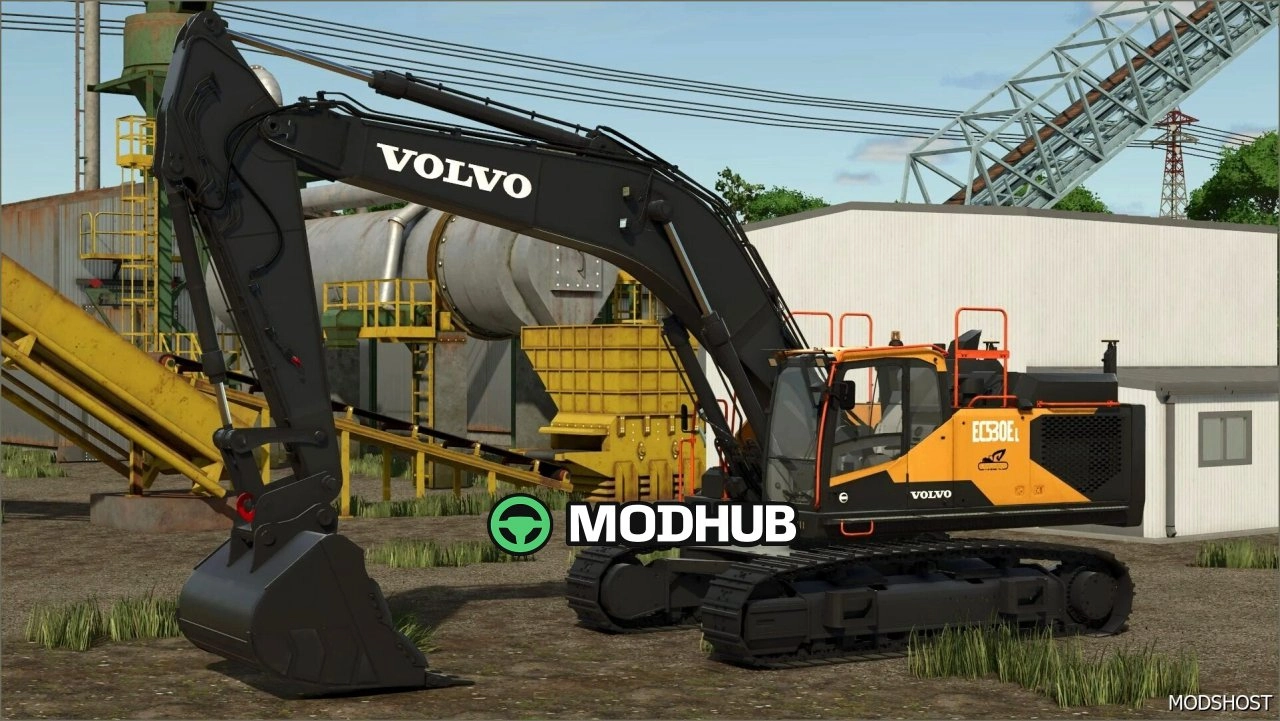 Екскаватор Volvo Ec530el для Farming Simulator 25