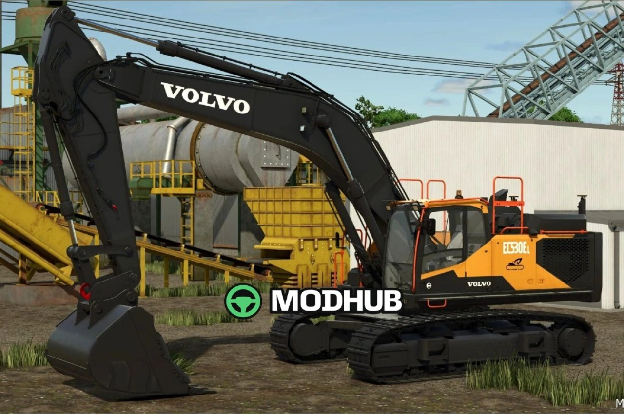 Екскаватор Volvo Ec530el для Farming Simulator 25