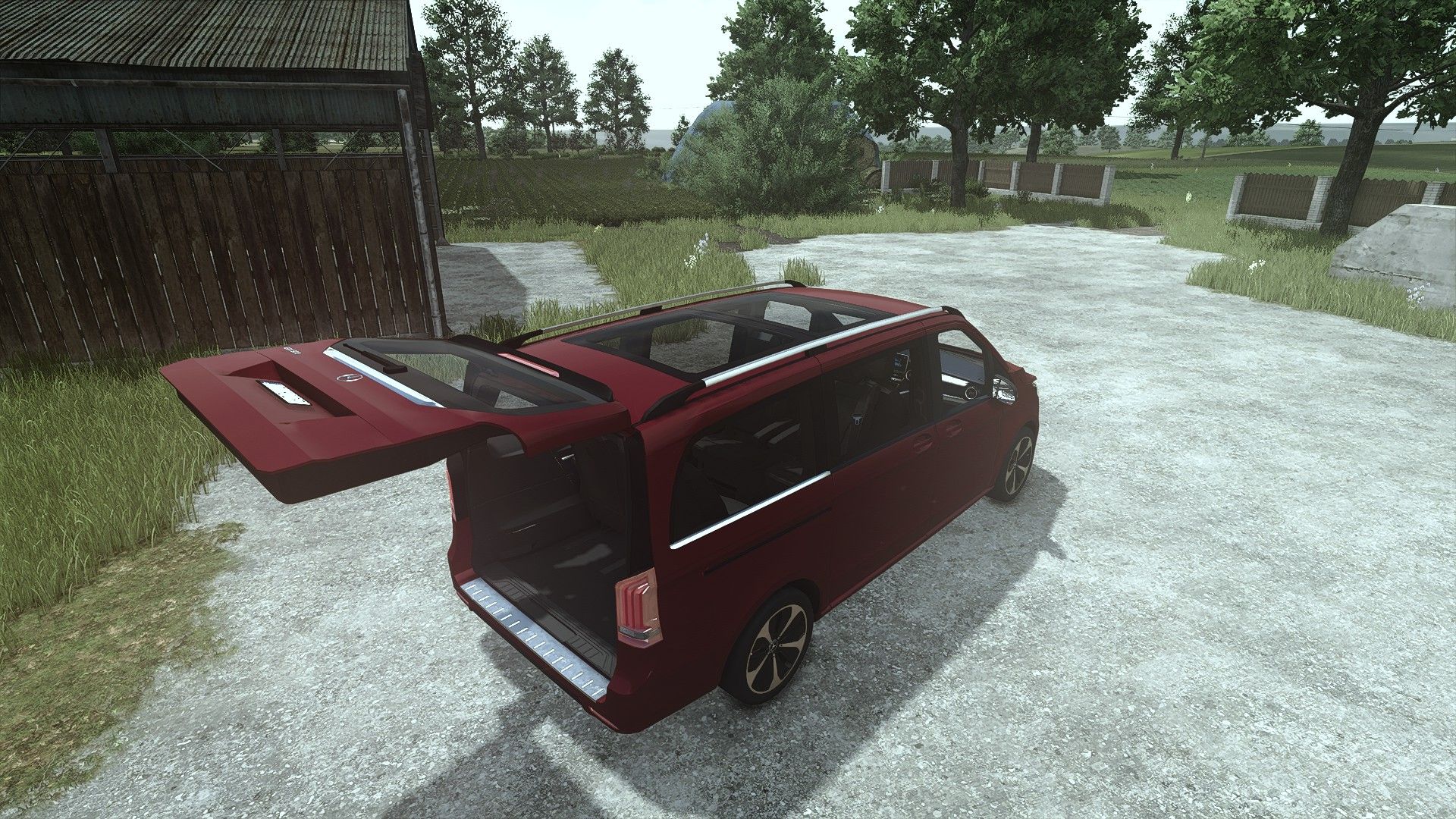 Mercedes-Benz EQV 2020 für Farming Simulator 25 - Screenshots