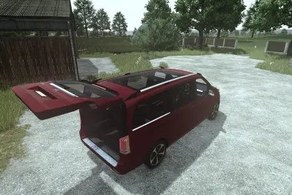 Mercedes-Benz EQV 2020 für Farming Simulator 25 — 2