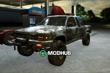 Samochód Toyota Hilux do Farming Simulator 25