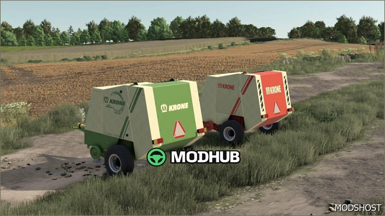 Прес-підбирач Krone KR125 для Farming Simulator 25