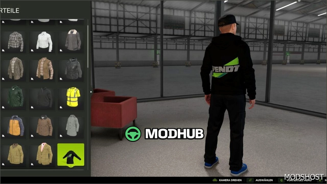 Одяг Fendt для Farming Simulator 25