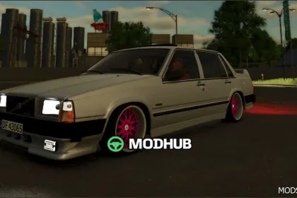 Samochód Volvo 744 do Farming Simulator 25