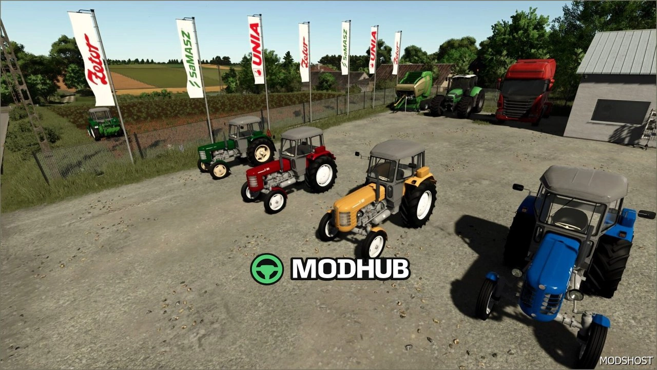 Трактор Ursus C 4011/C 350 для Farming Simulator 25