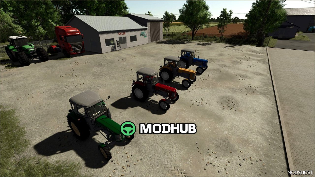 Трактор Ursus C 4011/C 350 для Farming Simulator 25