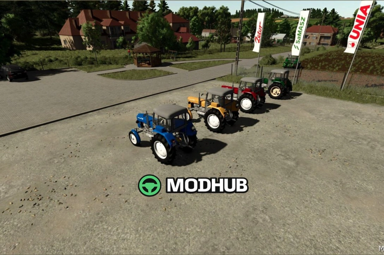 Трактор Ursus C 4011/C 350 для Farming Simulator 25