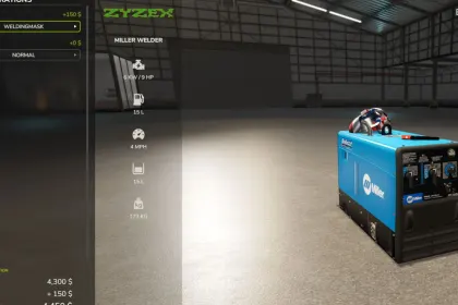 Зварювальний агрегат Miller Bobcat 250 Diesel для Farming Simulator 25