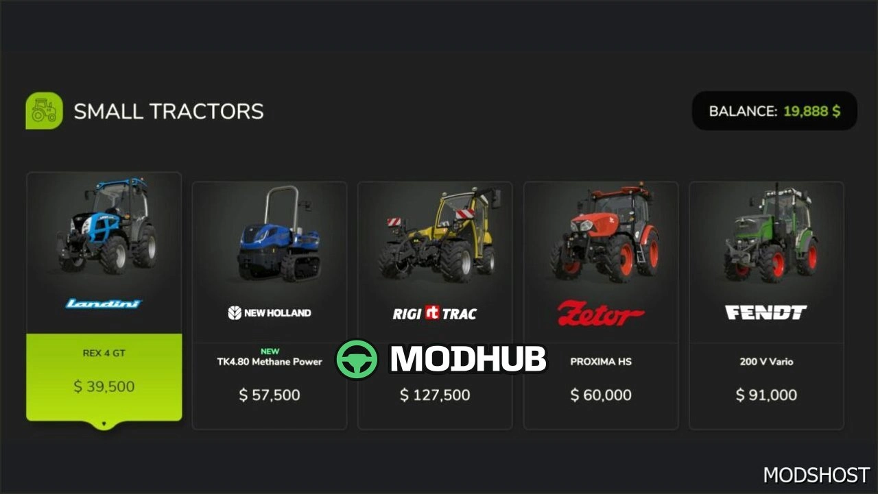 Точки продажу Shop Mod Labels для Farming Simulator 25