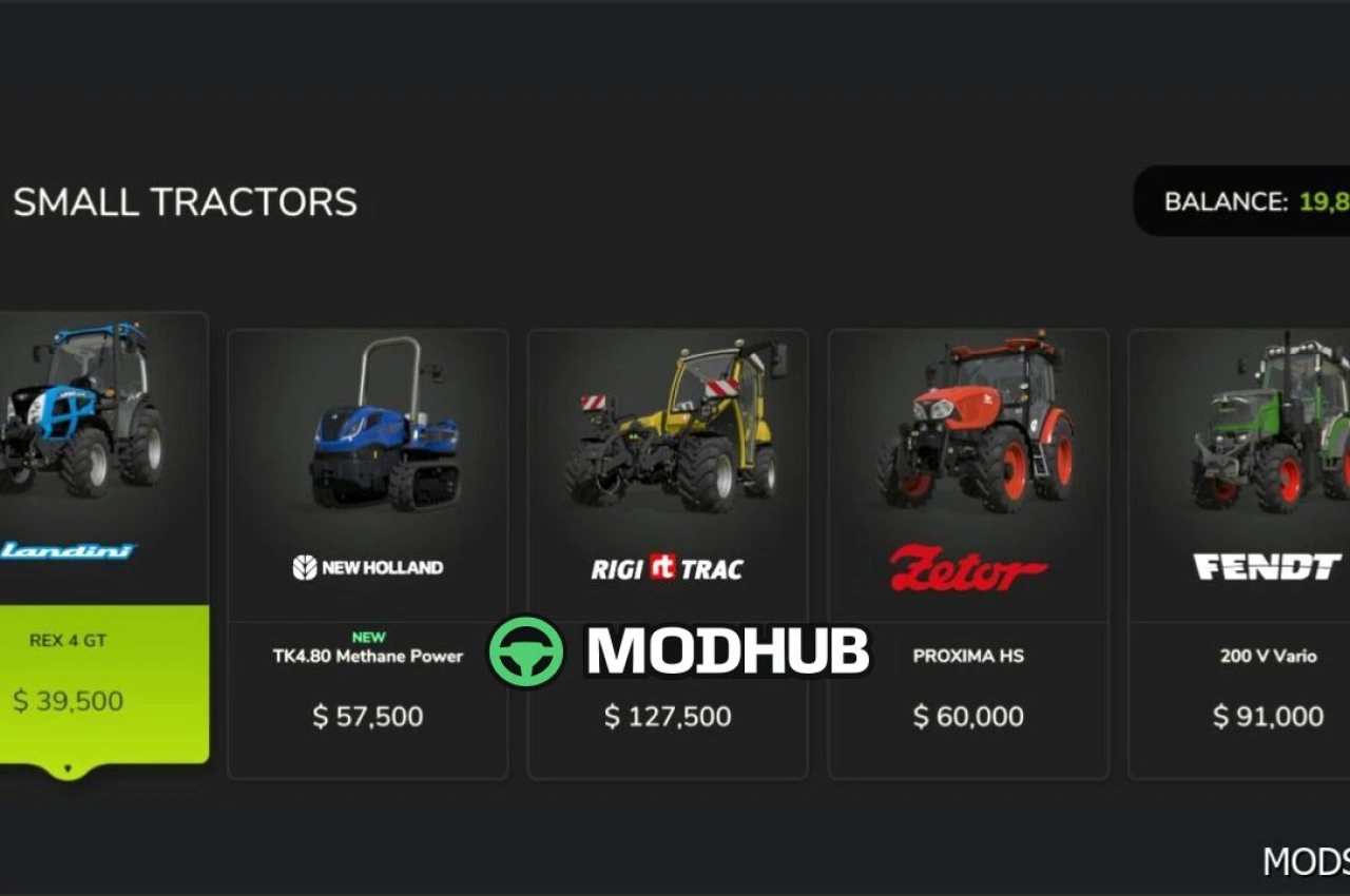 Точки продажу Shop Mod Labels для Farming Simulator 25
