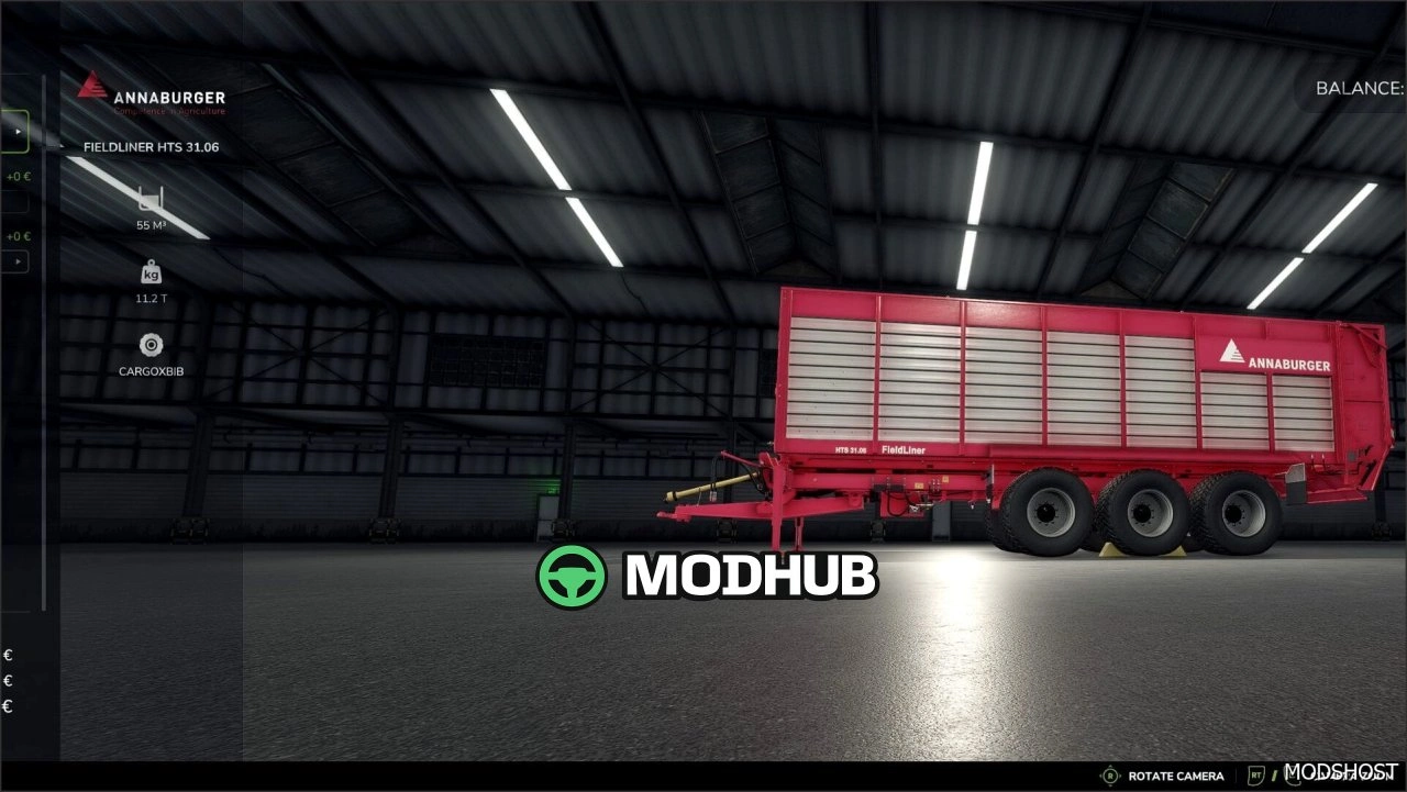 Причеп Annaburger Fieldliner HTS31 для Farming Simulator 25