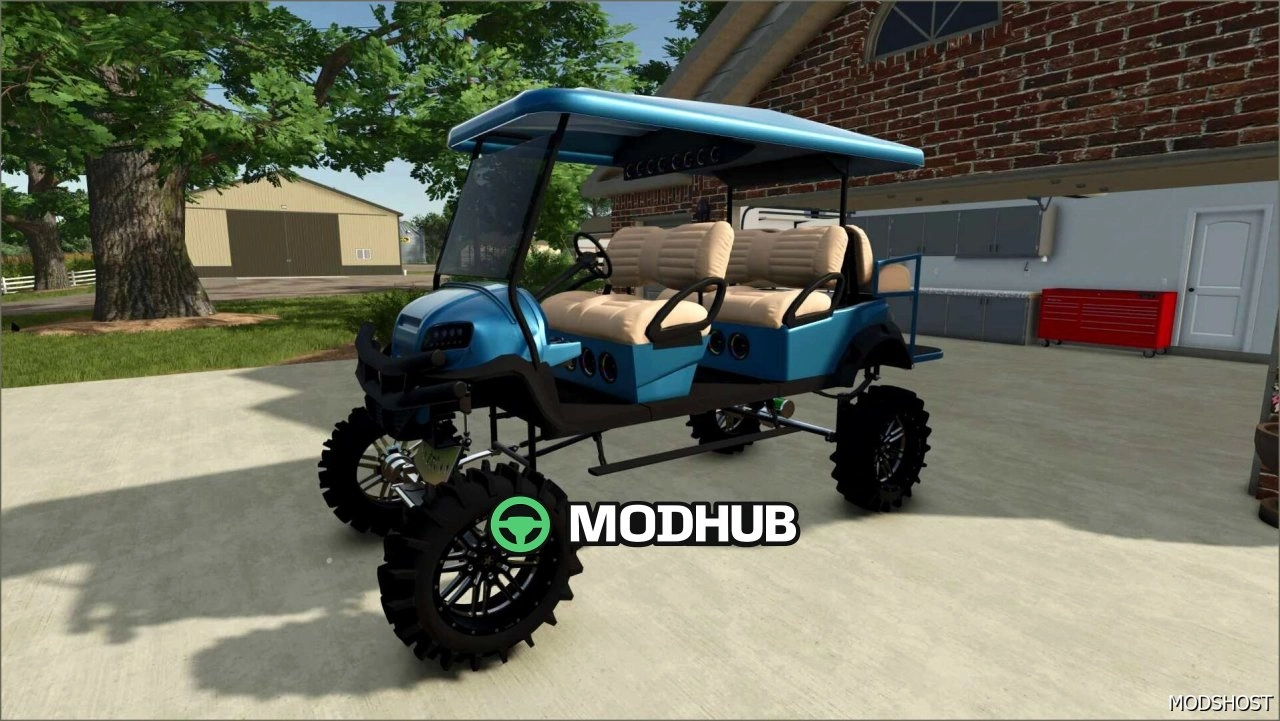 Гольф-карт Sema для Farming Simulator 25