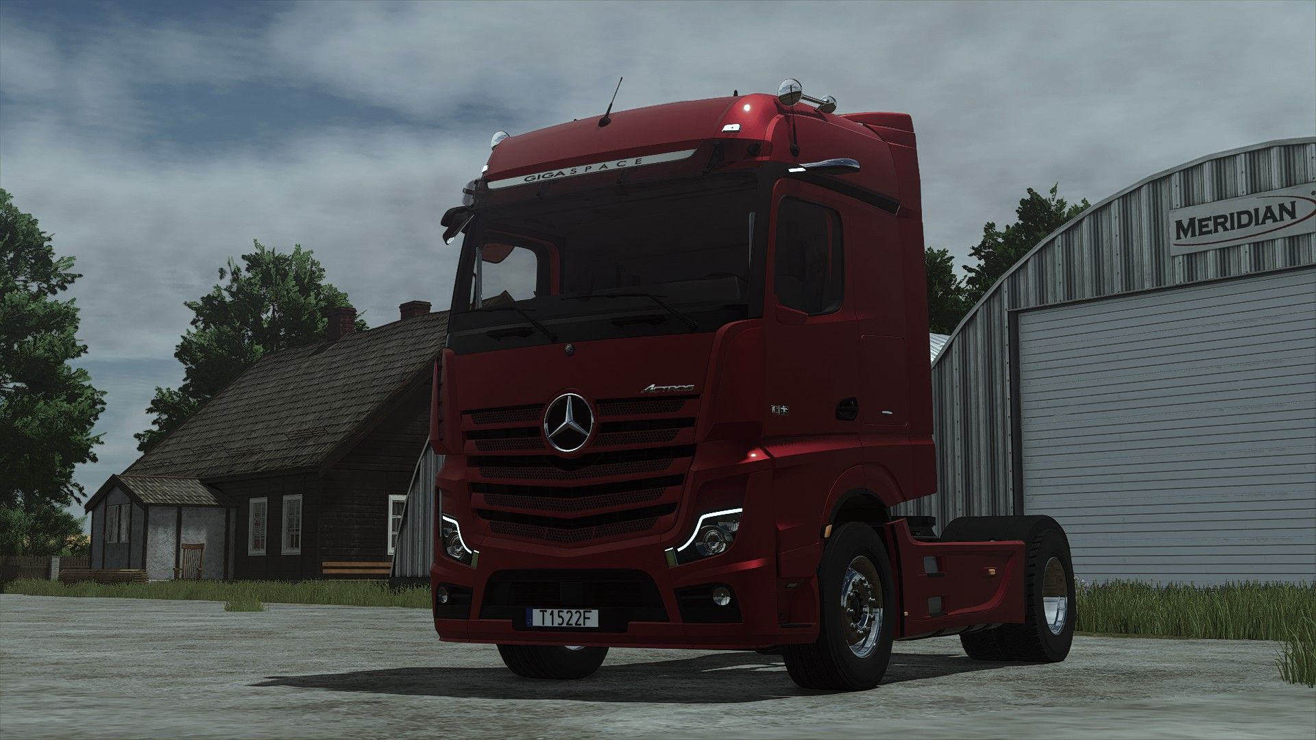Mercedes-Benz Actros 2020 dla Farming Simulator 25 - Zrzuty ekranu