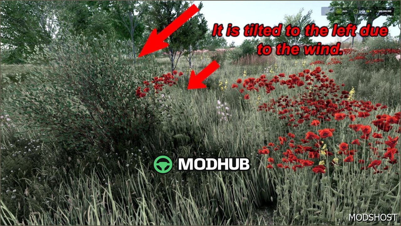 Crop Waving Boost Mod for Farming Simulator 25
