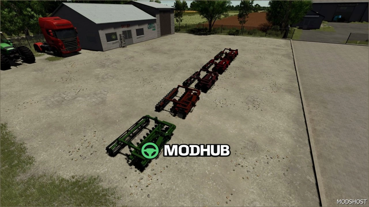 Культиватор Lizard T27/1 для Farming Simulator 25
