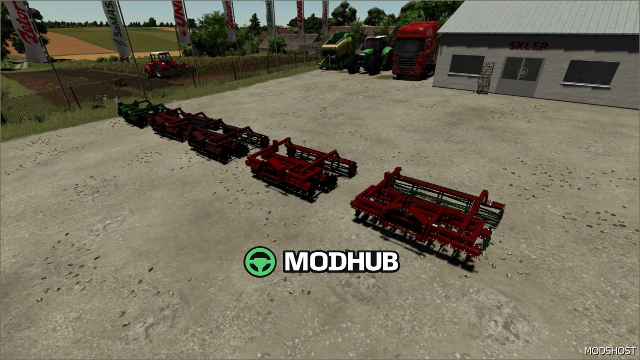 Культиватор Lizard T27/1 для Farming Simulator 25