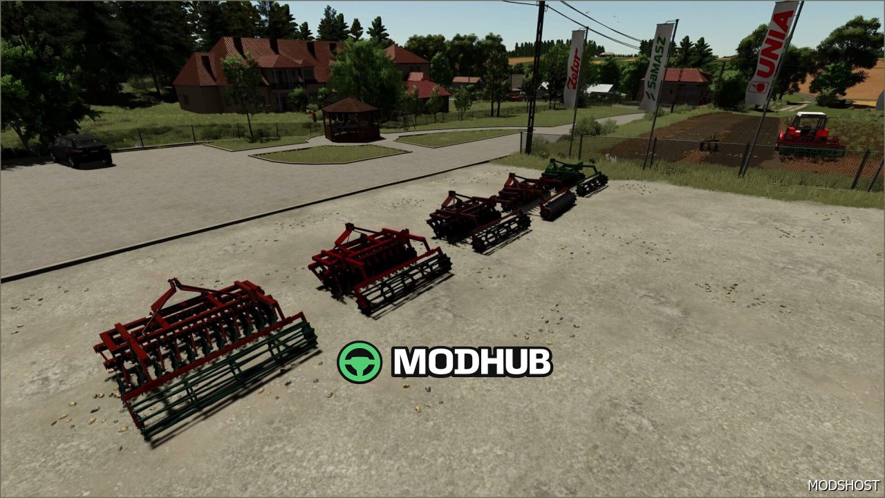 Культиватор Lizard T27/1 для Farming Simulator 25