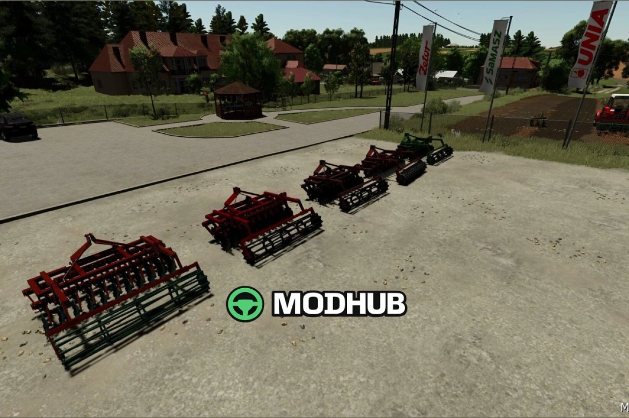 Культиватор Lizard T27/1 для Farming Simulator 25