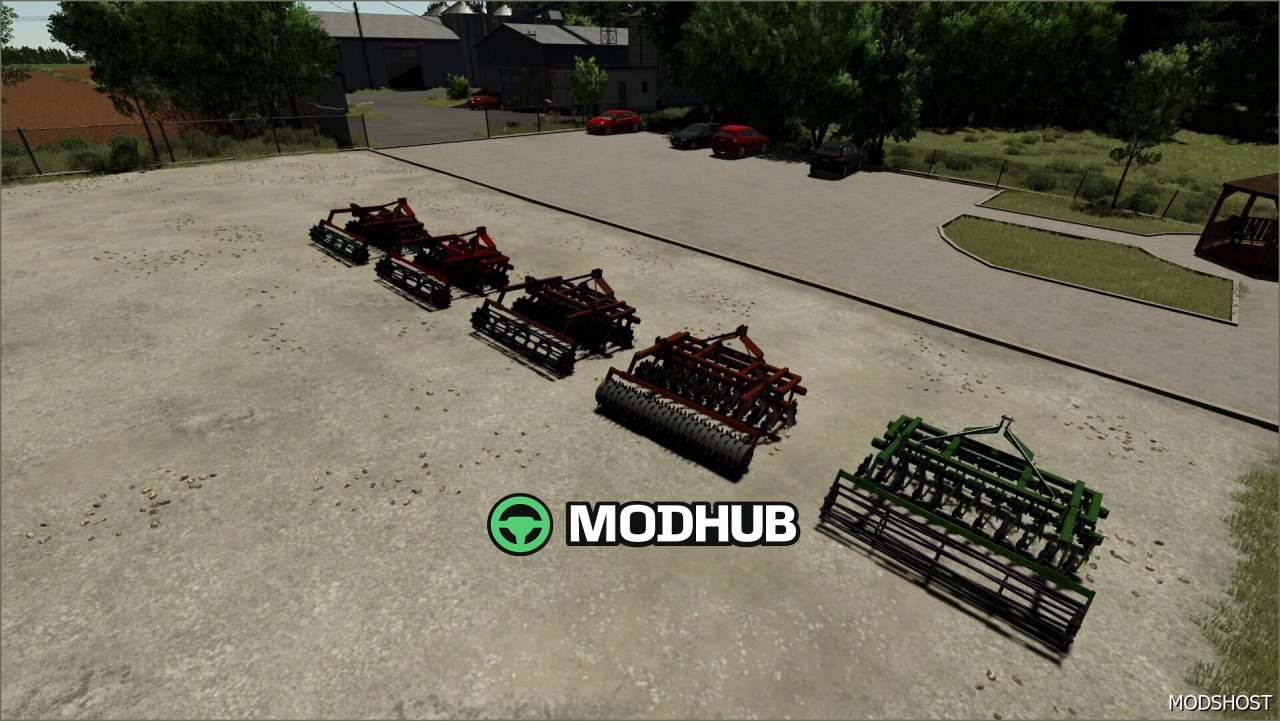 Культиватор Lizard T27/1 для Farming Simulator 25