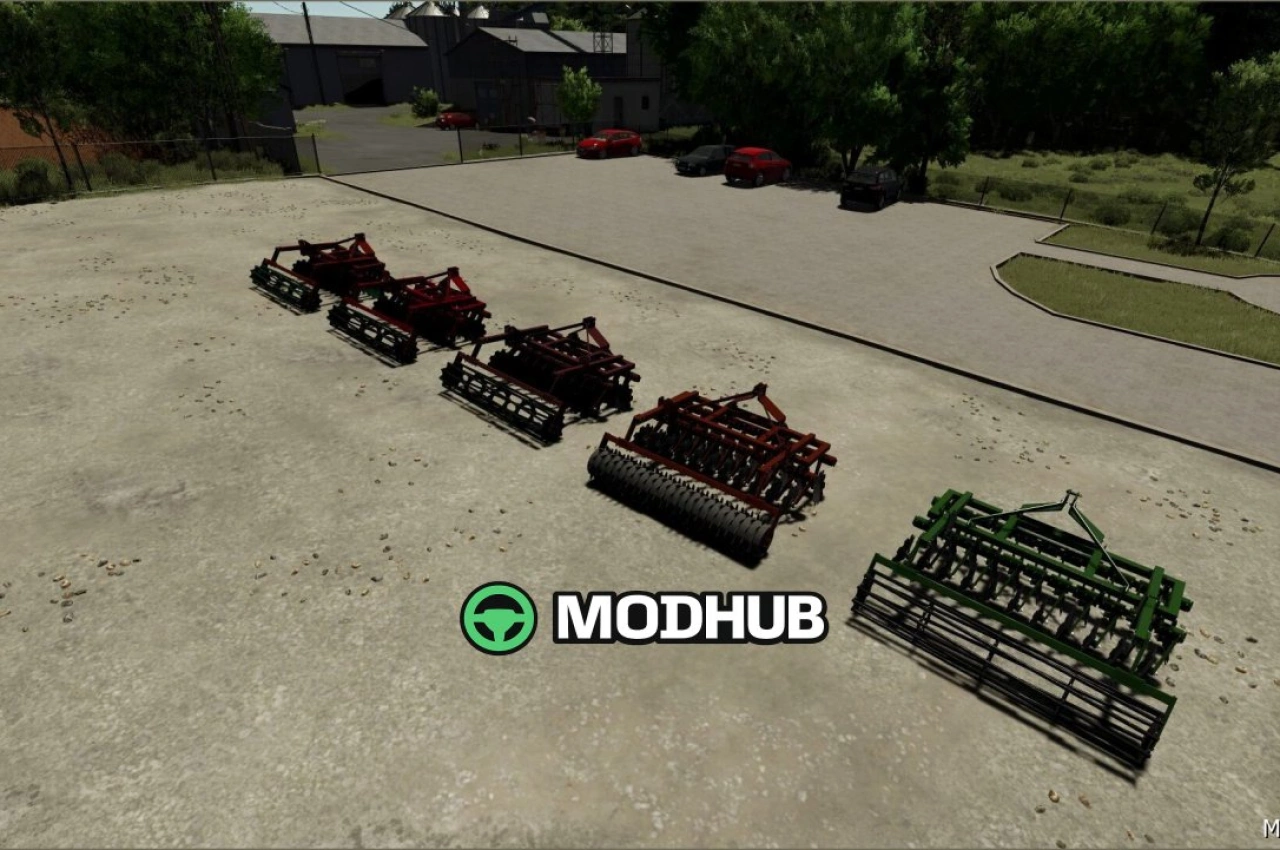 Культиватор Lizard T27/1 для Farming Simulator 25