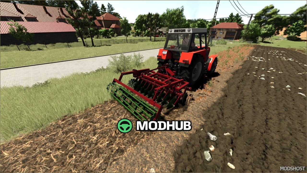 Культиватор Lizard T27/1 для Farming Simulator 25