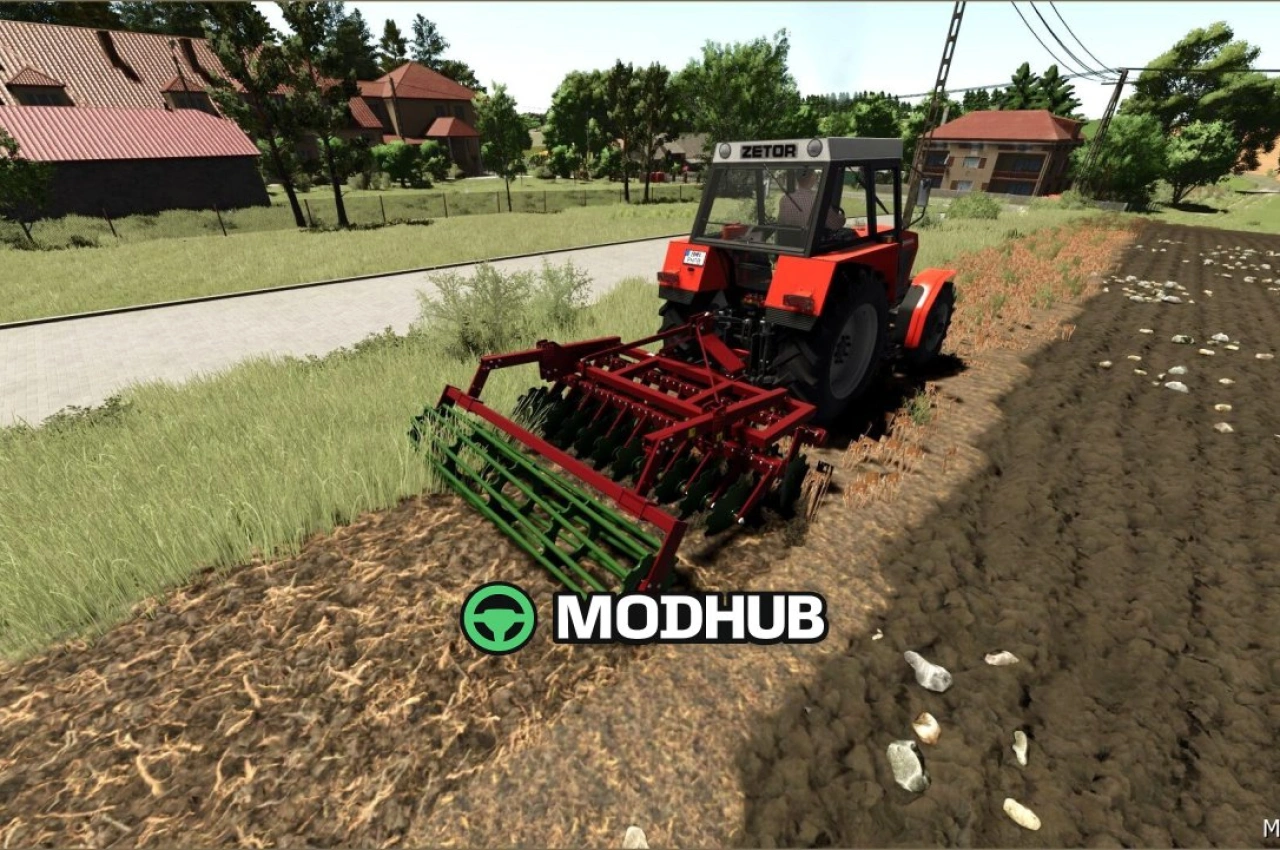 Культиватор Lizard T27/1 для Farming Simulator 25