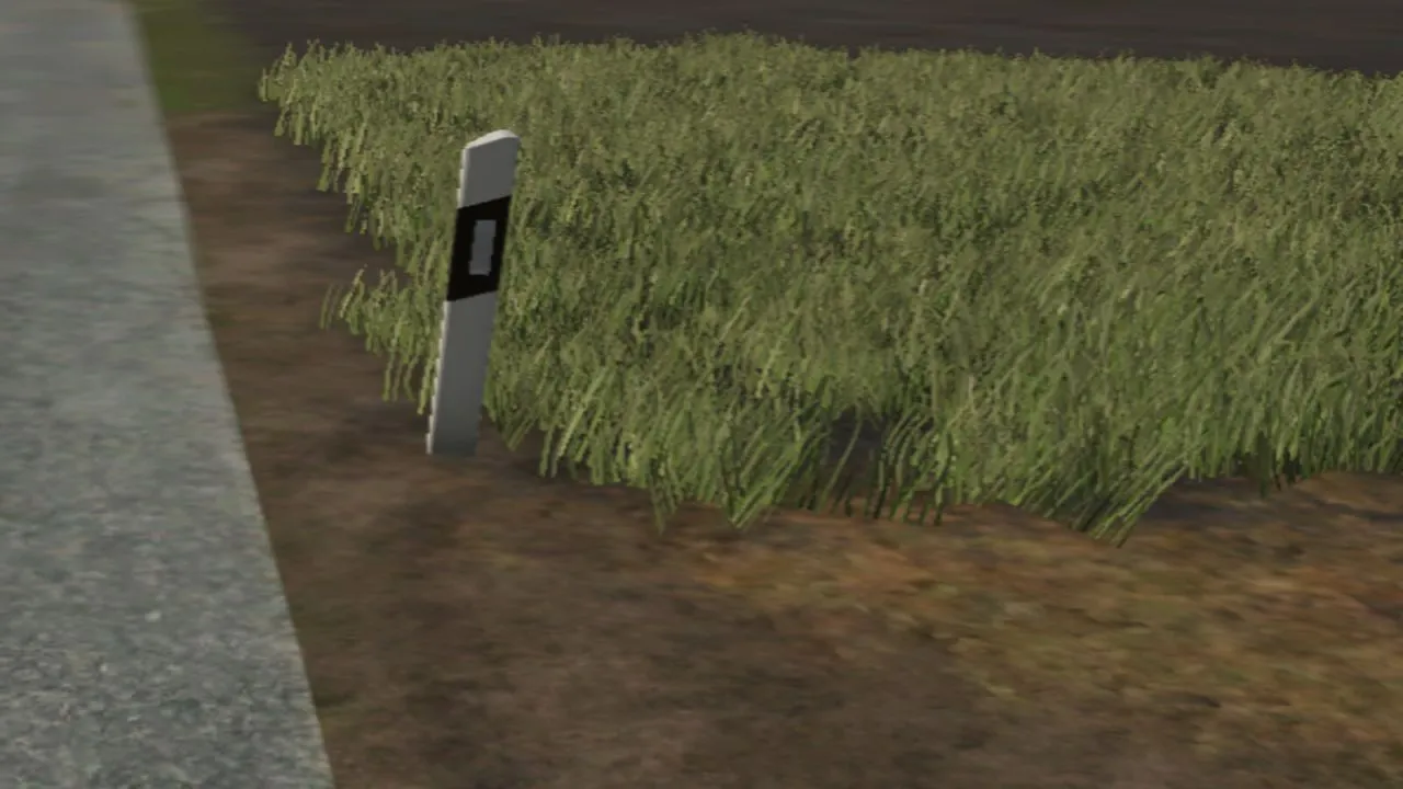 Мод на делінеатори (префаб) для Farming Simulator 25