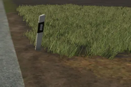 Мод на делінеатори (префаб) для Farming Simulator 25 — 1