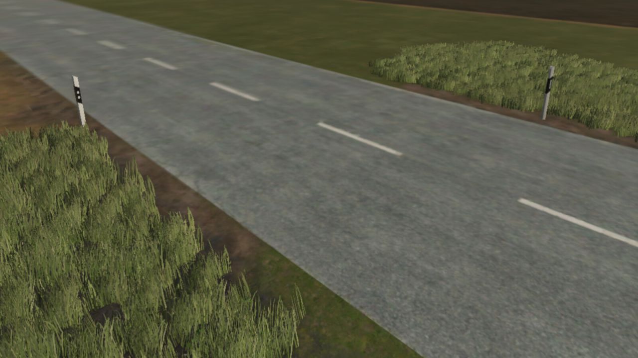 Mod na deliniatory (prefab) do Farming Simulator 25 - Zrzuty ekranu