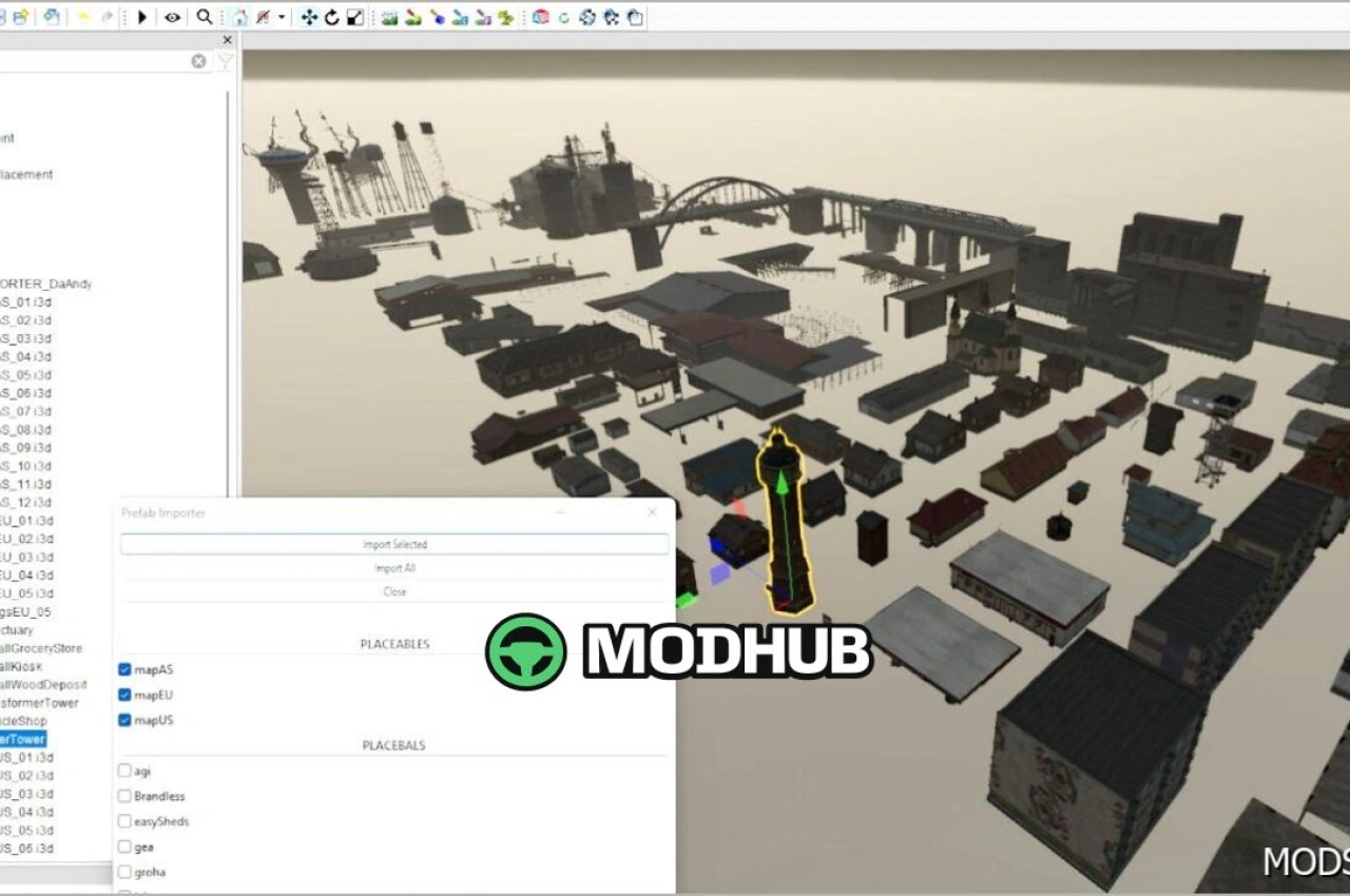 Будівлі для Farming Simulator 25