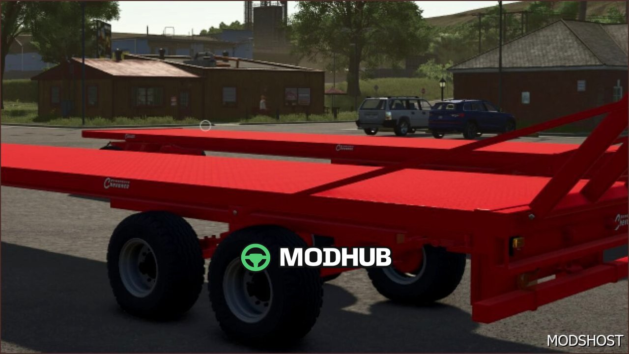 Причіп для тюків Chevance F180 FS25 для Farming Simulator 25