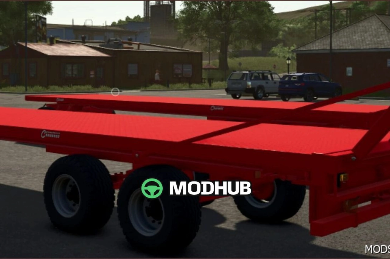 Причіп для тюків Chevance F180 FS25 для Farming Simulator 25