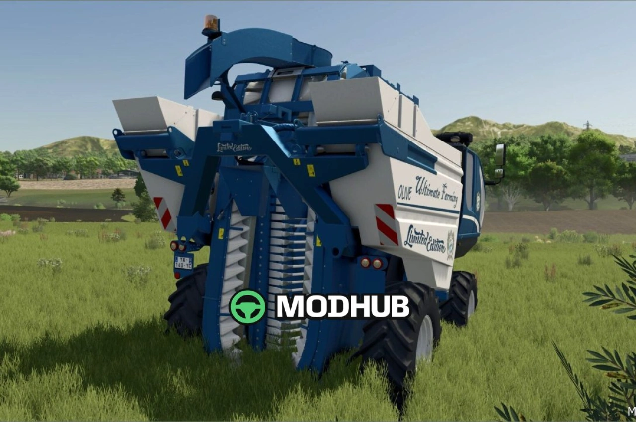 Комбайн Braud 9090X Olive Limited Edition для Farming Simulator 25
