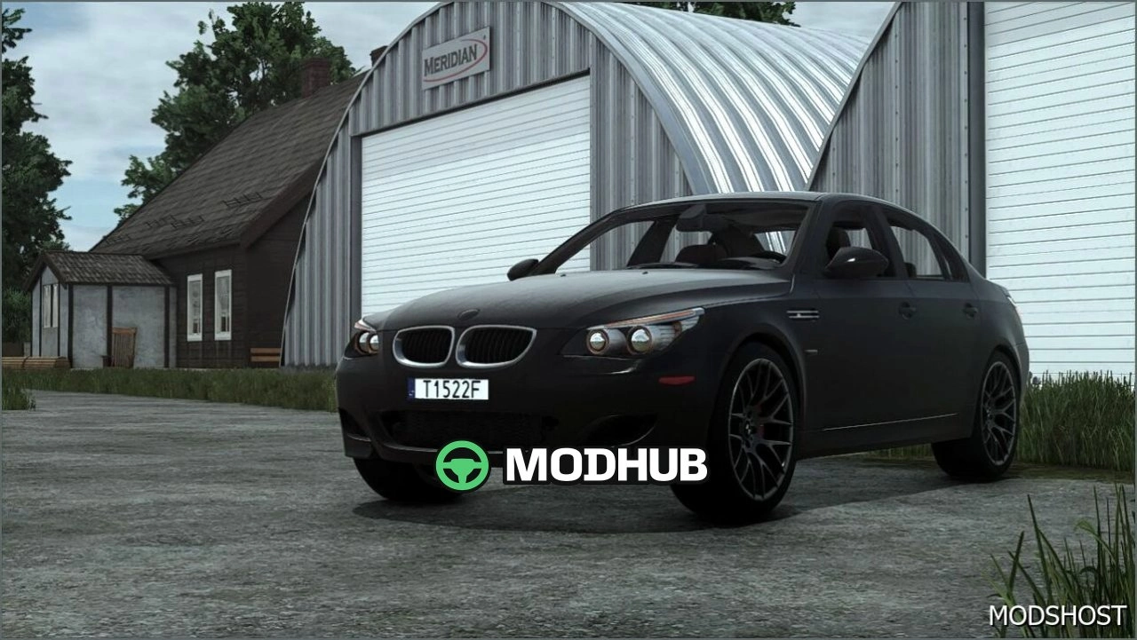 Автомобіль BMW E60 V1.0.0.5 для Farming Simulator 25