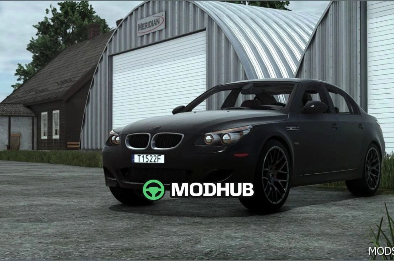 Автомобіль BMW E60 V1.0.0.5 для Farming Simulator 25