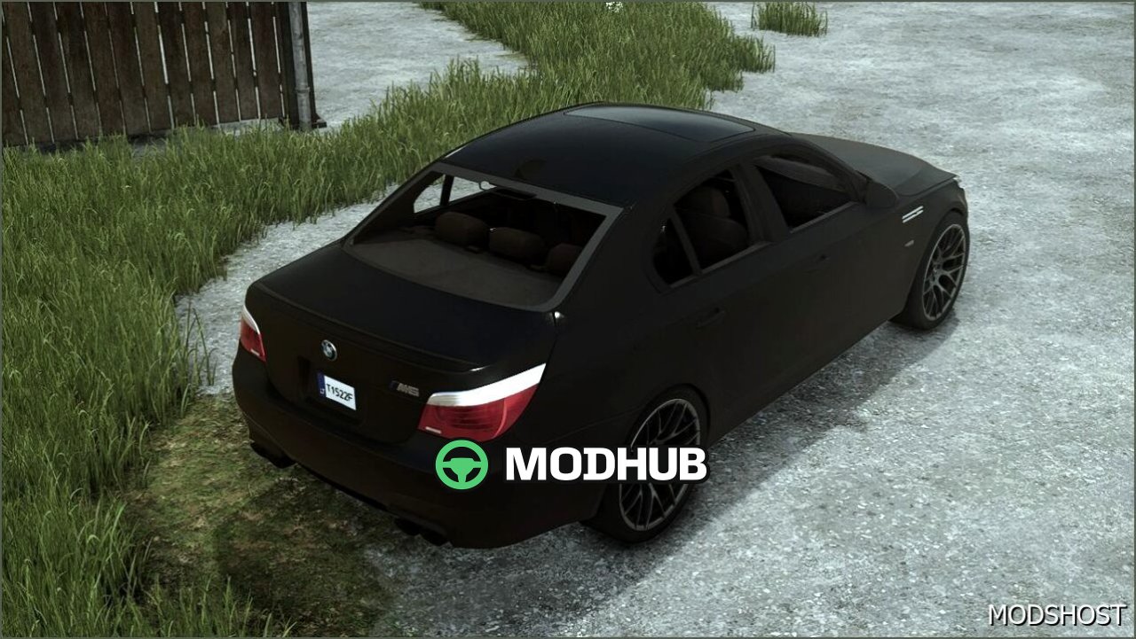 Автомобіль BMW E60 V1.0.0.5 для Farming Simulator 25