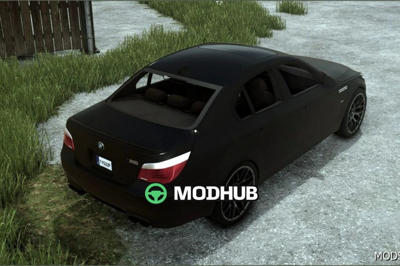 Автомобіль BMW E60 V1.0.0.5 для Farming Simulator 25