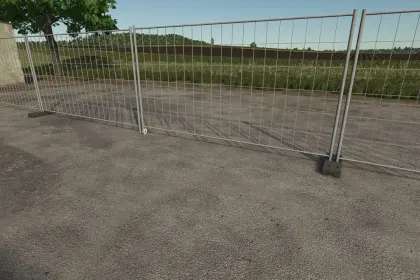 Bauzaun (Prefab) für Farming Simulator 25 — 3