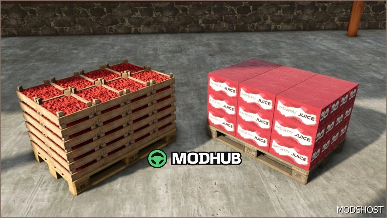 Фабрика малини Raspberry Productions V1.0.0.4 для Farming Simulator 25