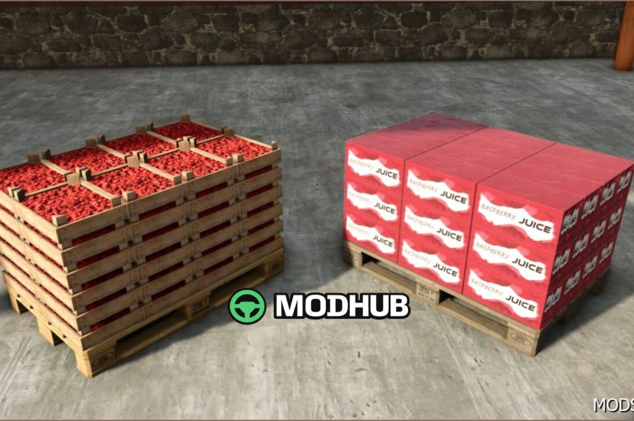 Фабрика малини Raspberry Productions V1.0.0.4 для Farming Simulator 25