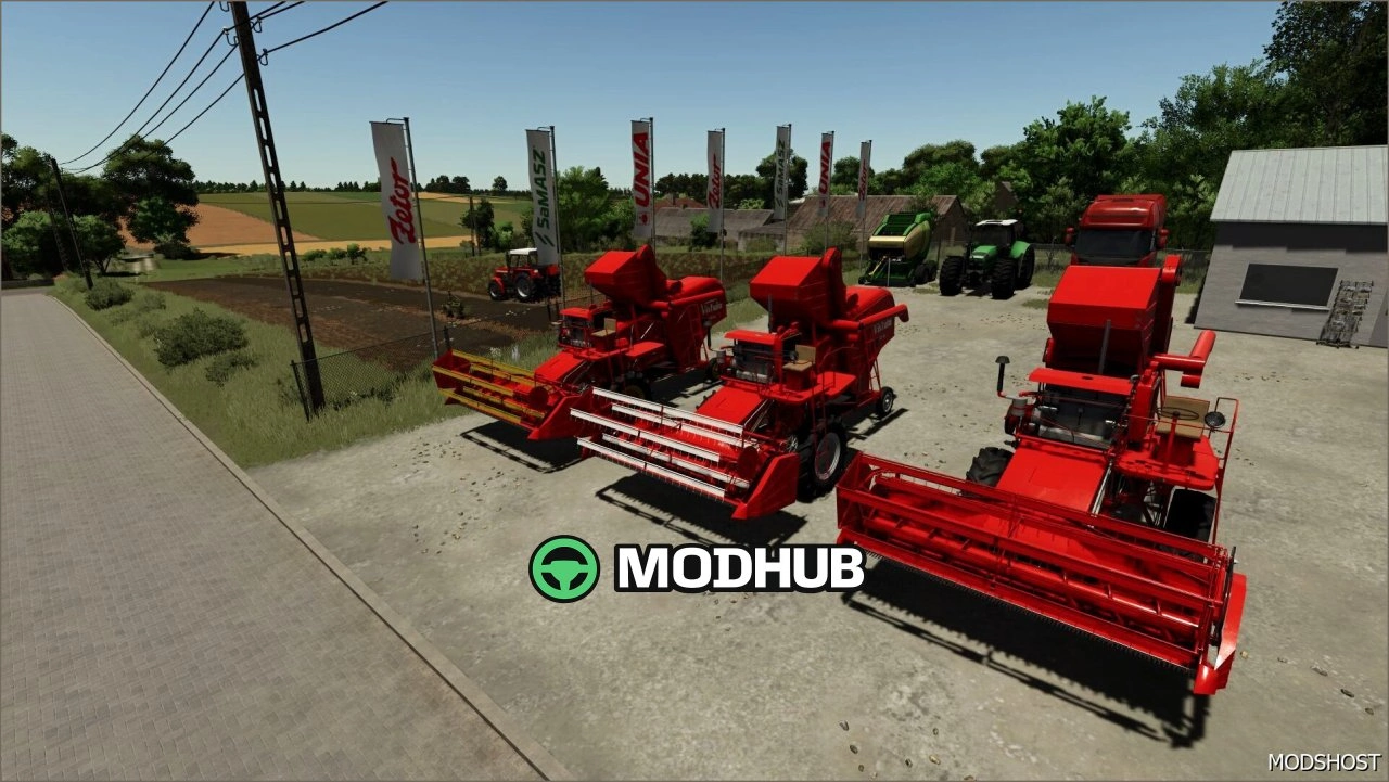 Комбайн Vistula KZB 3 для Farming Simulator 25